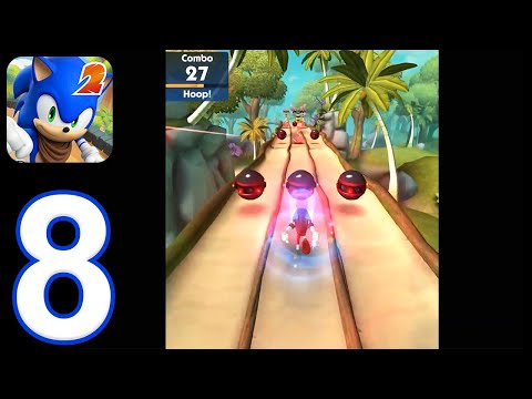 Sonic Dash 2: Sonic Boom - Gameplay Walkthrough Part 8 - Level 8-9 (iOS, Android)