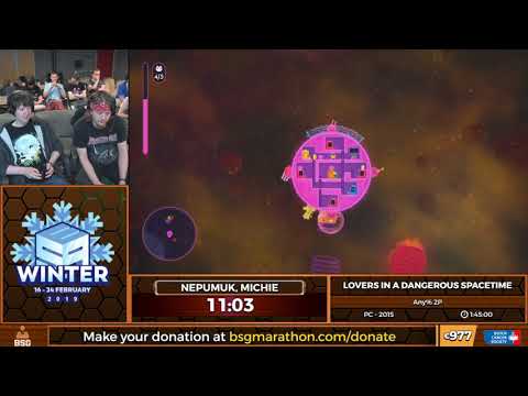 BSG Annual 2018 | Lovers in a Dangerous Spacetime (Any% 2 Players)