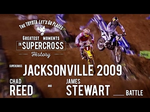 Jacksonville 2009 |  James Stewart and Chad Reed battle