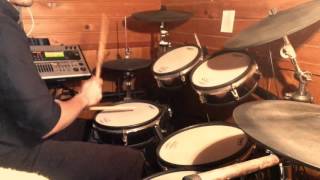 Rockin' Around The Christmas Tree  By Kim Wilde &amp; Nik Kershaw (Respect)  Drums Cover