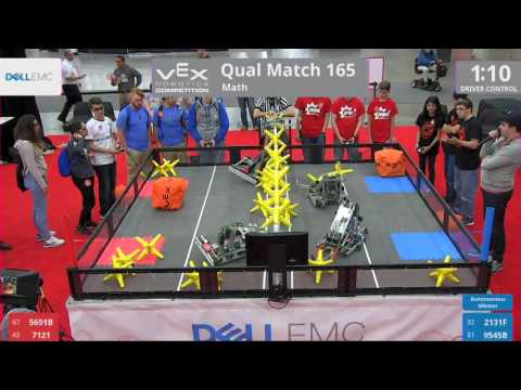 2017 VRC Math Q165 - 5691B 7121 vs 2131F 9545B - 14 to 37
