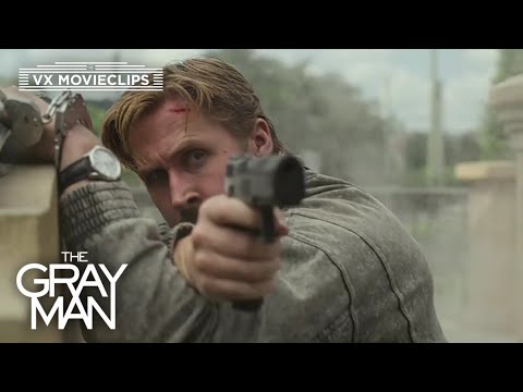 Prague Shootout | The Gray Man (2022) | VX Movieclips