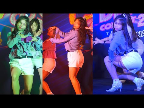 190607 Rose Wood cover IZ*ONE (... as Chaeyeon) - Intro & La Vie En Rose & Violeta @ MBK cover Dance