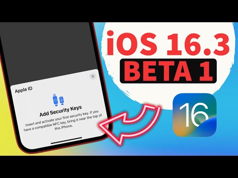 iOS 16.3 Beta 1 - New Features & Updates I What is iPhone Physical Security Key?