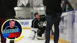 'Average Andy' with the Los Angeles Kings