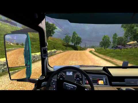 Euro Truck Simulator 2 MAN TGX Cardiff - Swansea