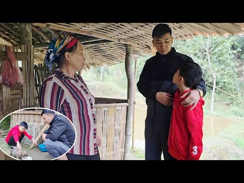 Hang was extremely confused and speechless when her son asked about his mother.