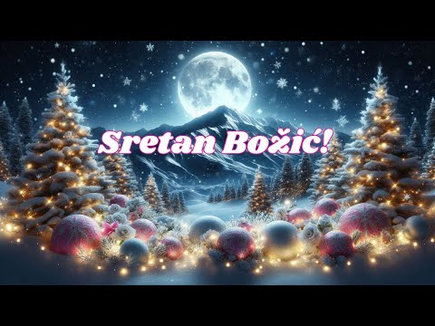 Sretan Božić! 🎄💖 Čestitka za  Božić 🎄✨#božić