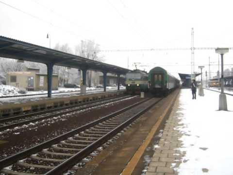 Příjezd vlaku R 785 - Lovosice