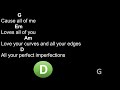 All of me - John Legend - Chords
