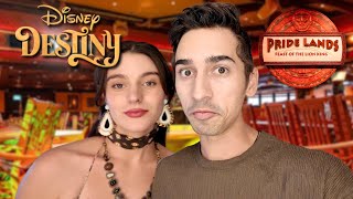 Disney Destiny’s New Lion King Restaurant Disappointed Me BUT The One Night Only Show Was AMAZING!