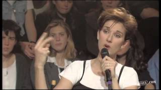 Celine Dion - Interview + Le Monde Est Stone (Live) HQ