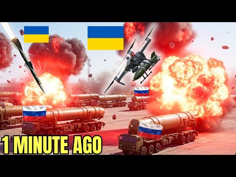 Ukrainian Drones STRIKE Russia’s $1,250,000,000 S-500 & T-72 Tank Convoys — Then ...| Russian War