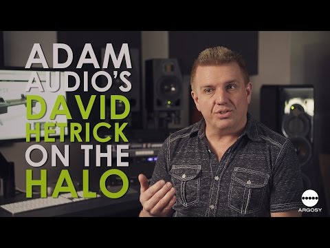 Adam Audio USA President, David Hetrick, on the Halo Desk