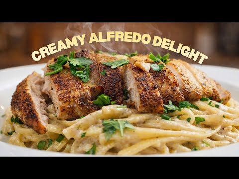 The Creamiest Chicken Alfredo You’ll Ever Make at Home. 