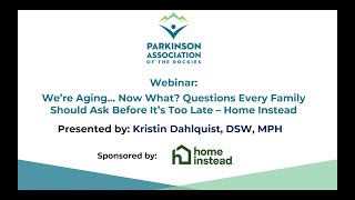We’re Aging… Now What? Questions Every Family Should Ask Before It’s Too Late