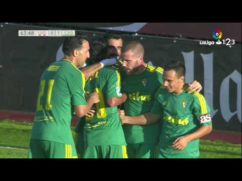 Golazo de Álvaro García (0-1) CD Lugo vs Cádiz CF