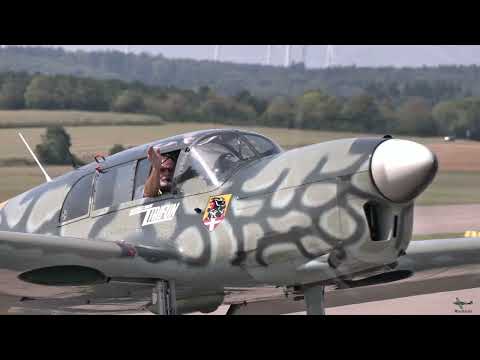 Nord 1002 french reproduction of the Messerschmitt Bf-108 #vintageaircraft #Bf108 #penguin