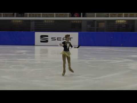 12. Santa Claus Cup 2018: Kiara Jakus Ogrinc (CRO) - FS Cubs Girls ISU 9 Free Skating