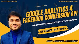 I will setup Facebook Pixel and Conversion Tracking, Google Analytics 4 and Server Side Events.