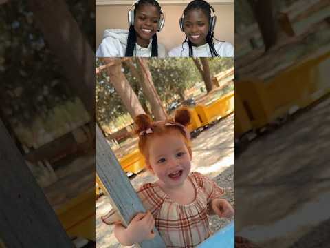 Eliana interviews her baby doppelgänger 😯😊 #kalogeras #kalogerasisters #elianakalogeras