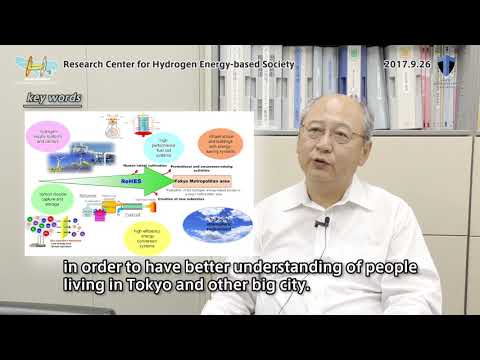 Research Center for Building a hydrogen energy society / Professor KANAMURA Kiyoshi