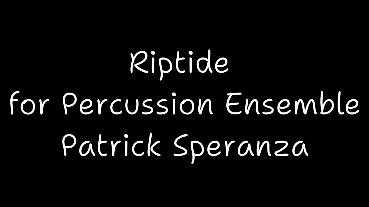 Riptide by Patrick Speranza