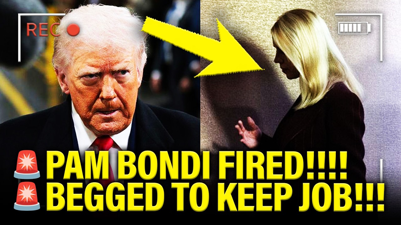 🚨 Pam Bondi FIRED after BEGGING TO KEEP JOB!!