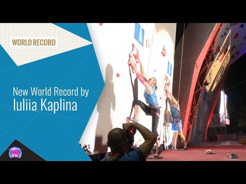 Iuliia Kaplina Sets a New Women's World Speed Record