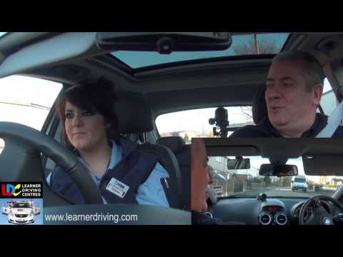 Claire's 12th driving lesson - Amalgamation of lessons 8,9 and 10