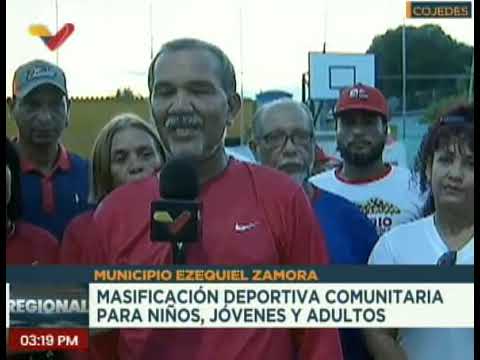Cojedes | GMBNBT recupera cancha deportiva profesor Octavio Páez del mcpio. Ezequiel Zamora