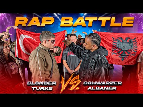 BLONDE TURK vs BLACK ALBANIAN (Rap Battle) Big Difference 🔥 🔥 🔥