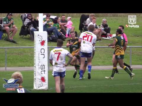 2016 Newcastle RL Round 12 Open Grade Highlights - Central Butcher Boys v Macquarie Scorpions