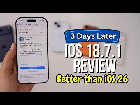 iOS 18.7.1 Review | Should you update to iOS 18.7.1? | Great Indian Festival