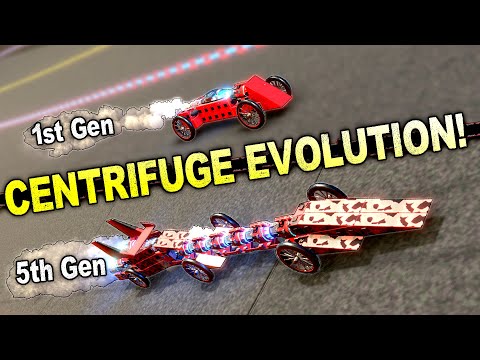 We Evolved Rocket Dragsters in the Centrifuge! - Trailmakers Multiplayer