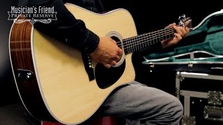 Video thumbnail for Martin DC-28E Acoustic-Electric Guitar by Musician's Friend