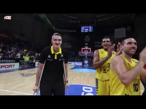 Crónica de ambiente del Iberostar Tenerife-Telekom Bonn (87-68) ¡Va por ti, Tomasz!