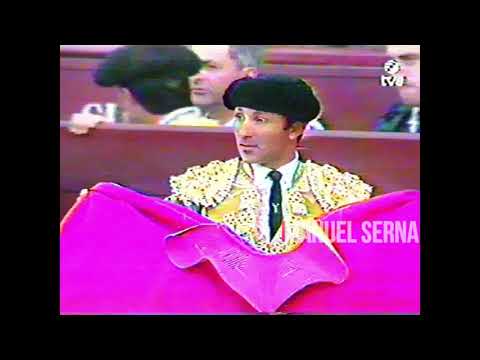 Cesar Rincón. Plaza Las Ventas -Madrid. Mayo de 1995