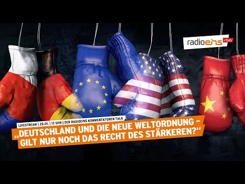Kommentatoren-Talk: Deutschland und die neue Weltordnung – gilt nur noch das Recht des Stärkeren?