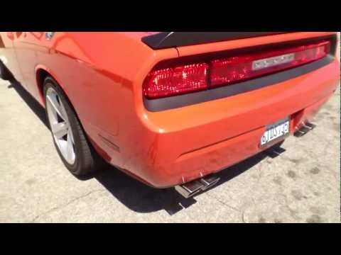 Dodge Challenger SRT8 with Borla Cat Back Exhaust 140286 / Darkside Motoring