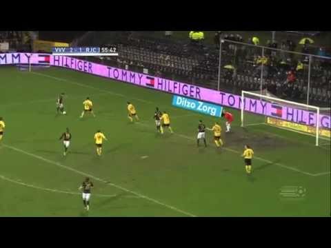 VVV - Roda JC, doelpunten Delorge & Fledderus