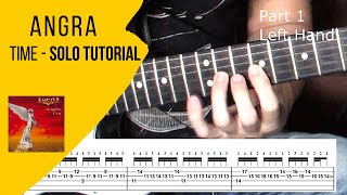 Time (ANGRA) - SOLO TUTORIAL with full tab (EN - ES - PT tips)