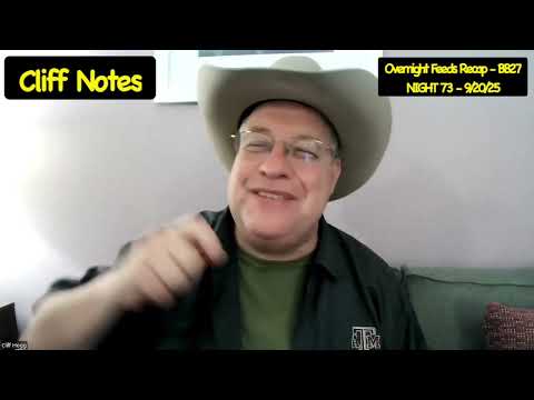 NIGHT 74 - Overnight Feeds Recap - Big Brother 27 - 9/20/25 - Cliff Notes