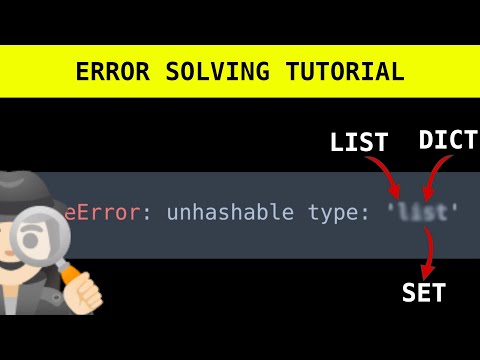 Python Typeerror Unhashable Type List