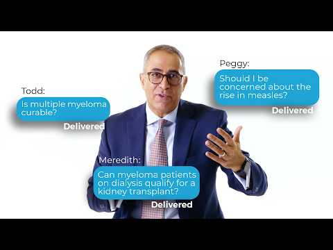 MMR Vaccine Safety & CAR‑T Eligibility, and More: Top 10 Myeloma Patient Q&A