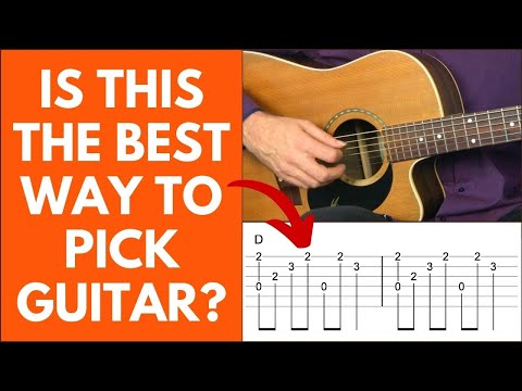 How To Use A Pick And Fingers To Play Guitar [Hybrid Picking]