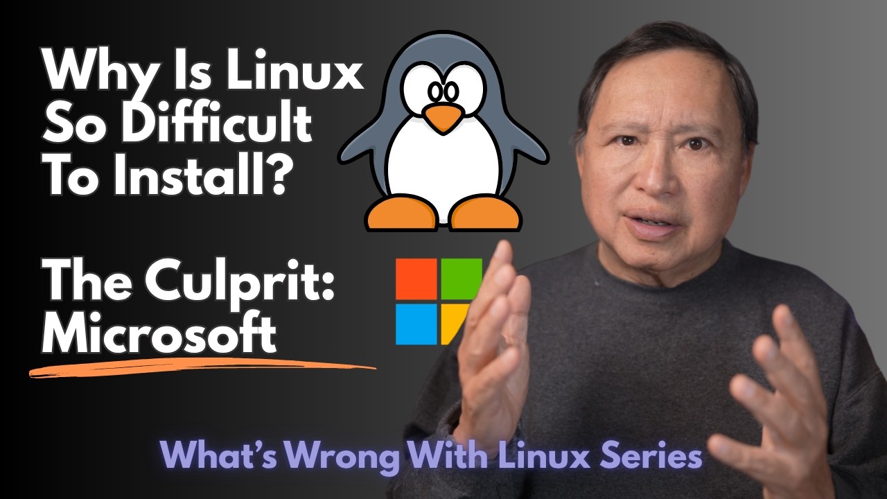 Why Is Linux So Difficult to Install? Because of Microsoft.