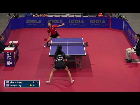 North American Youth Olympic Games Qualification - Amy Wang v Grace Yang - SF (Full Match)