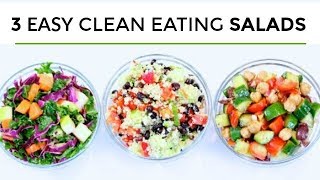 3 Easy Healthy Salad Recipes