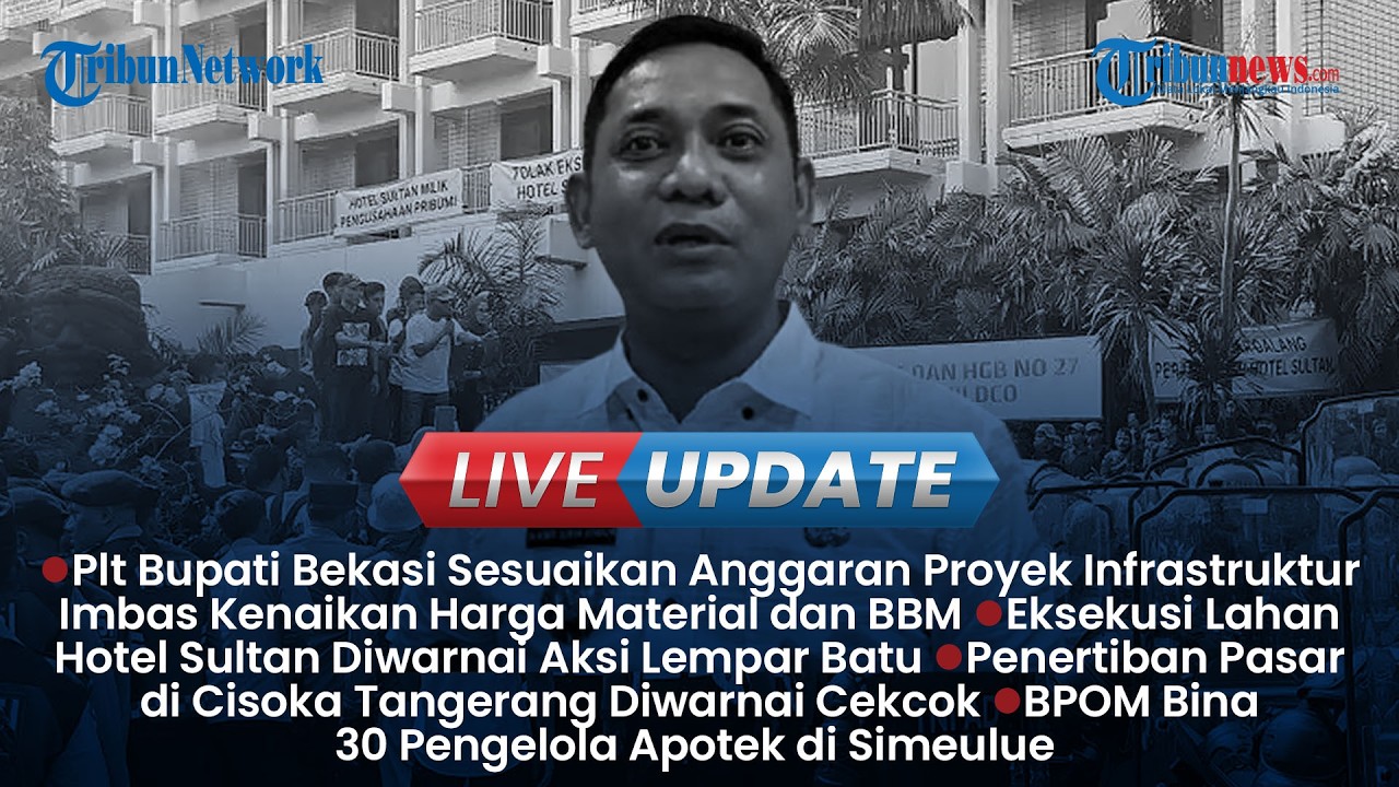 LIVE UPDATE SORE: Driver Ojol Dianiaya Gegara Dituduh Jambret, Eksekusi Lahan Hotel Sultan Ricuh